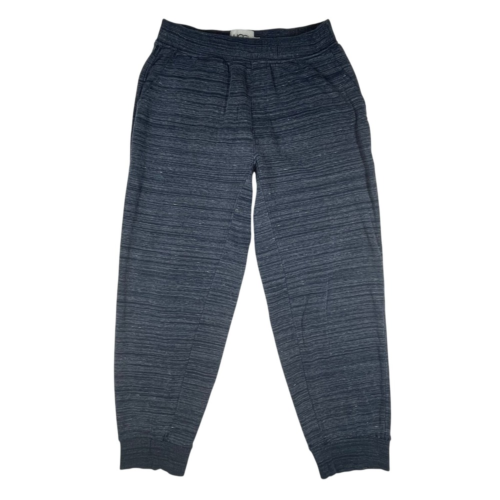 UGG Jogger Sweatpants Men Medium Blue Space Dye Heathered Fleece Lined UA5394M